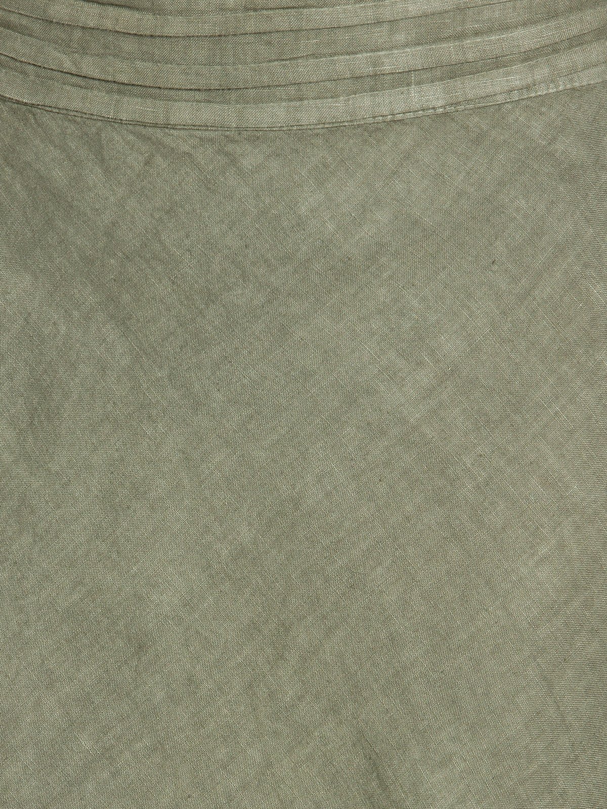 Caspar RO021 eleganter Damen Leinenrock