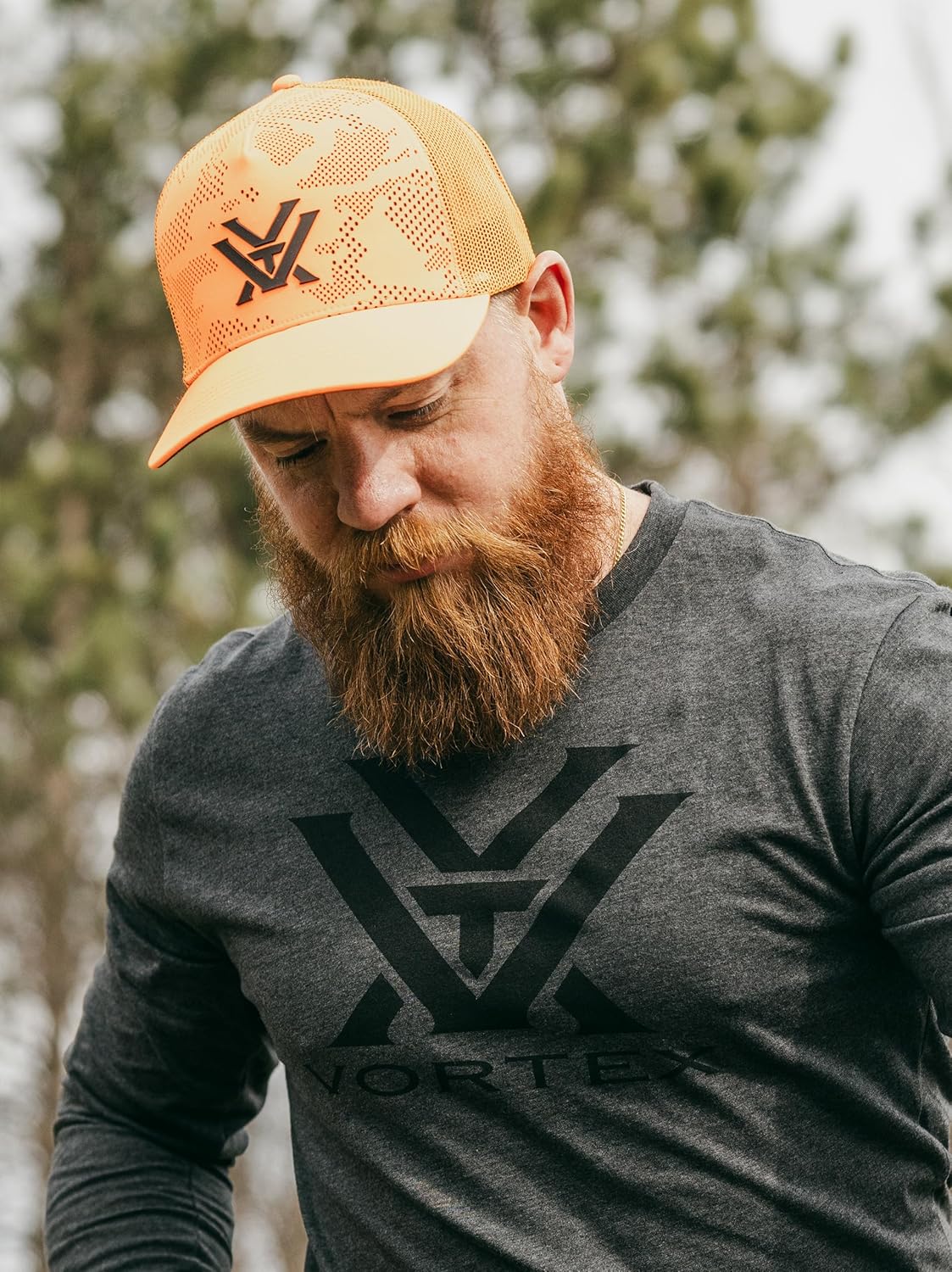 Vortex Through and Through Camo Snap Back Caps