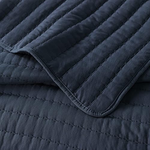 Miniatura 6 de ROARINGWILD - Juego de ropa de cama con fundas de almohada, colcha ligera y suave, edredón acolchado y fino para todas las estaciones, 3 piezas,