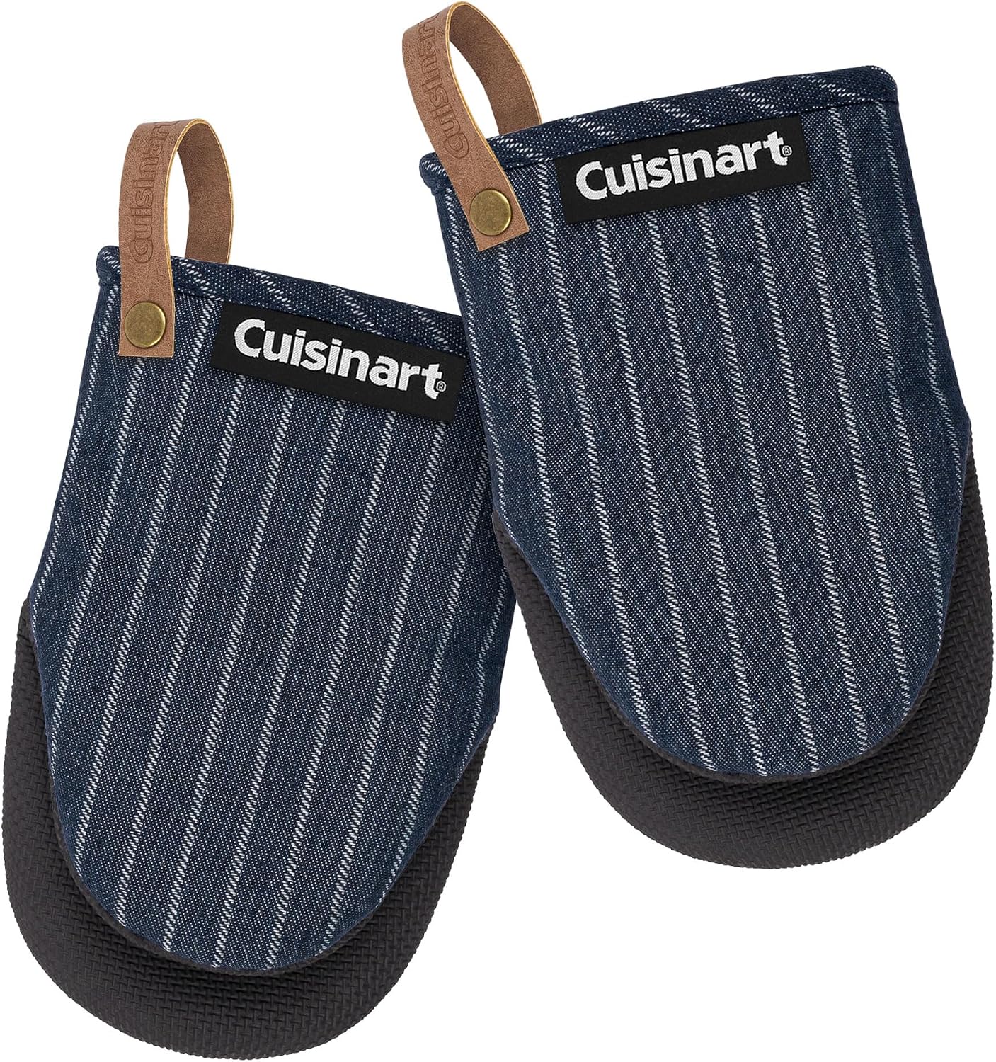 Cuisinart Heritage Mini Oven Mitts, 2-Pack, Neoprene, Heat Resistant 350F