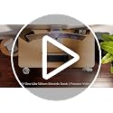 Image of V ONE Electric Standing Desk with One-Piece Solid Top | Heavy Duty Height Adjustable Computer Desk | 3 Memory Preset | 5 Year Warranty | for Home Office (Grenade Pine, 120 * 60 CM)