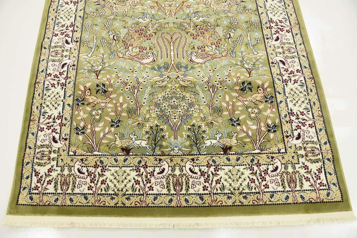 Unique Loom Narenj Collection Alfombra rectangular de 5 pies 3