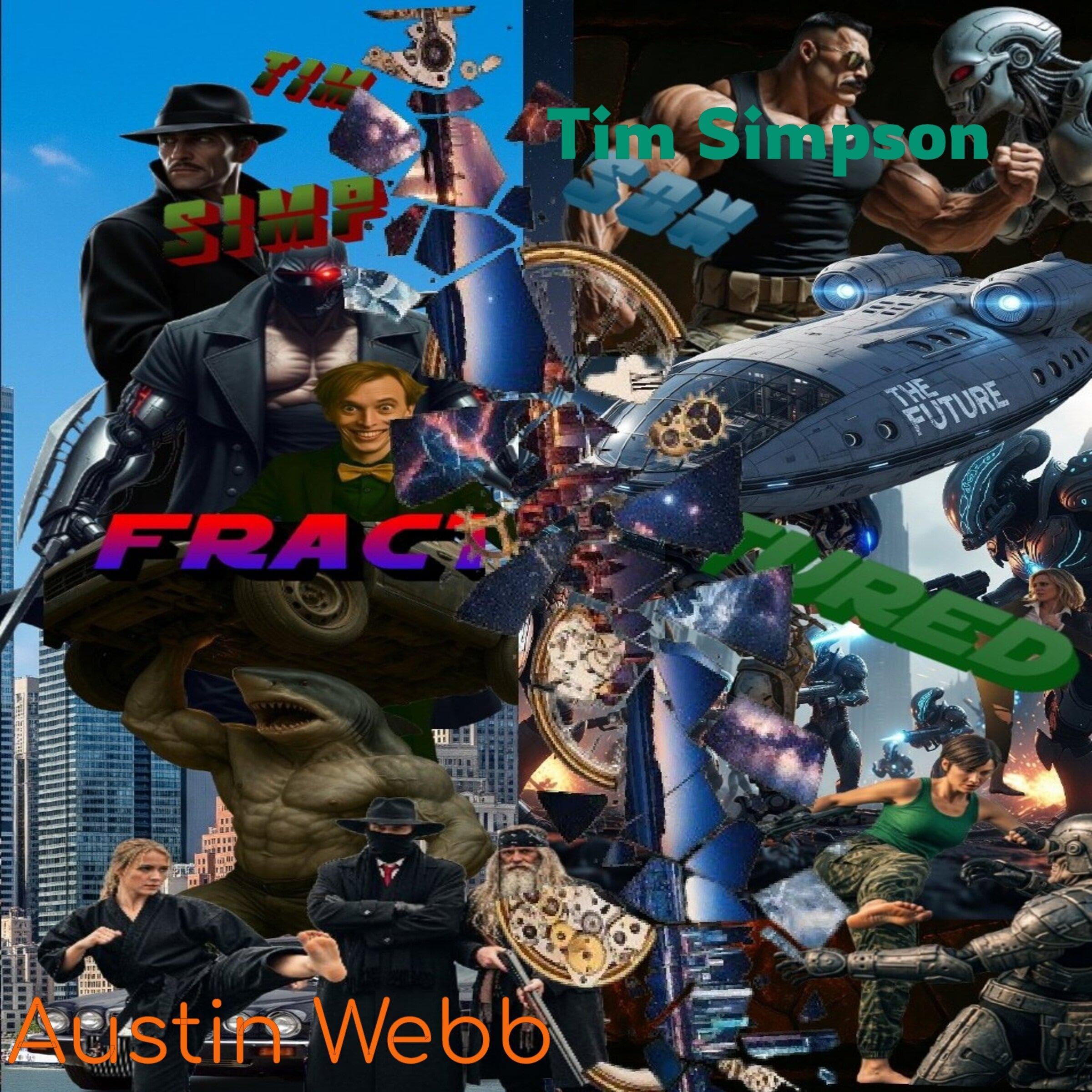 Cover art for Fractured: The Future Wars, Book 1