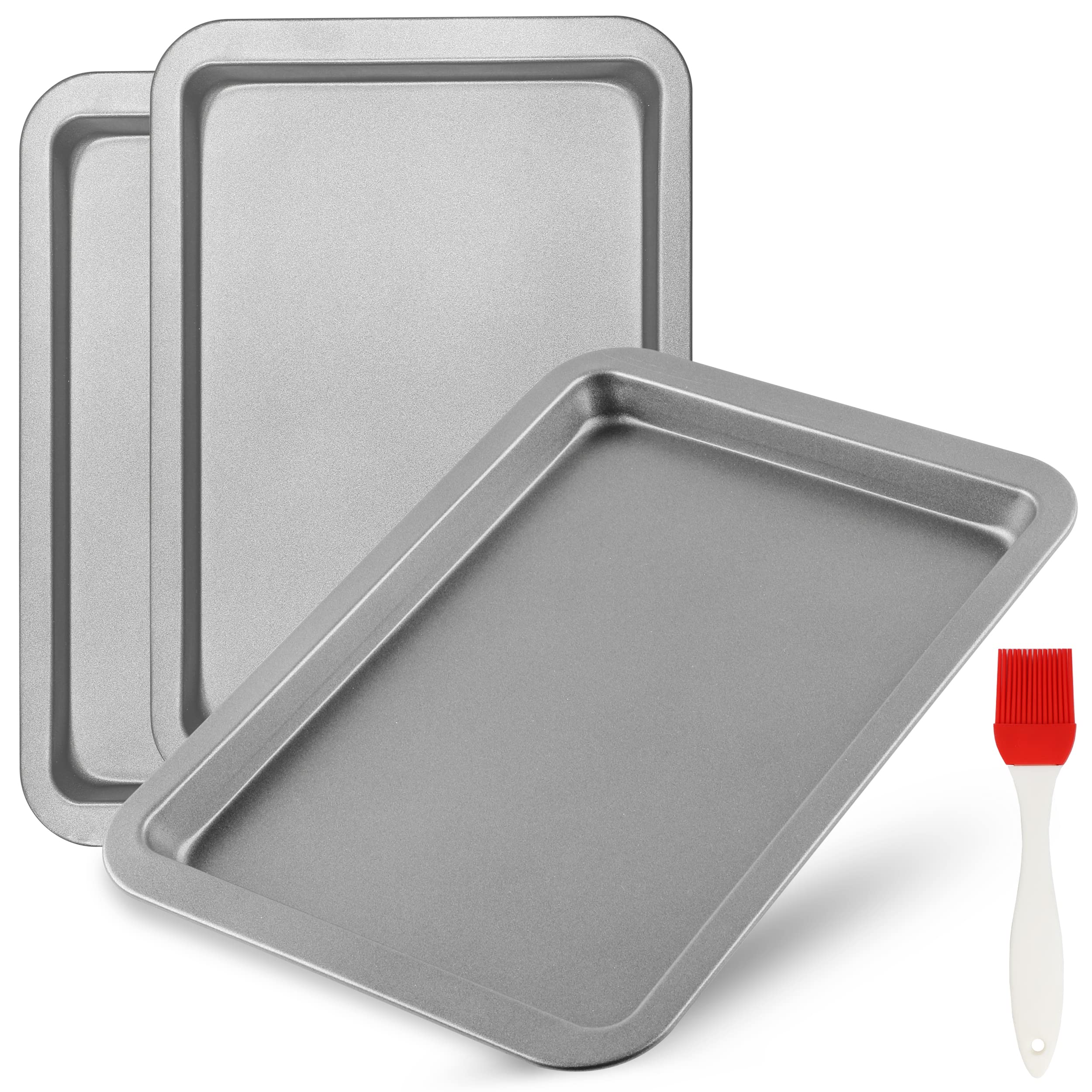 2 Teglie Da Forno Professionali KITCHENEUR® - Antiaderenti, Extra Resistente Per Pizza, Biscotti E Dolci - Foto 9