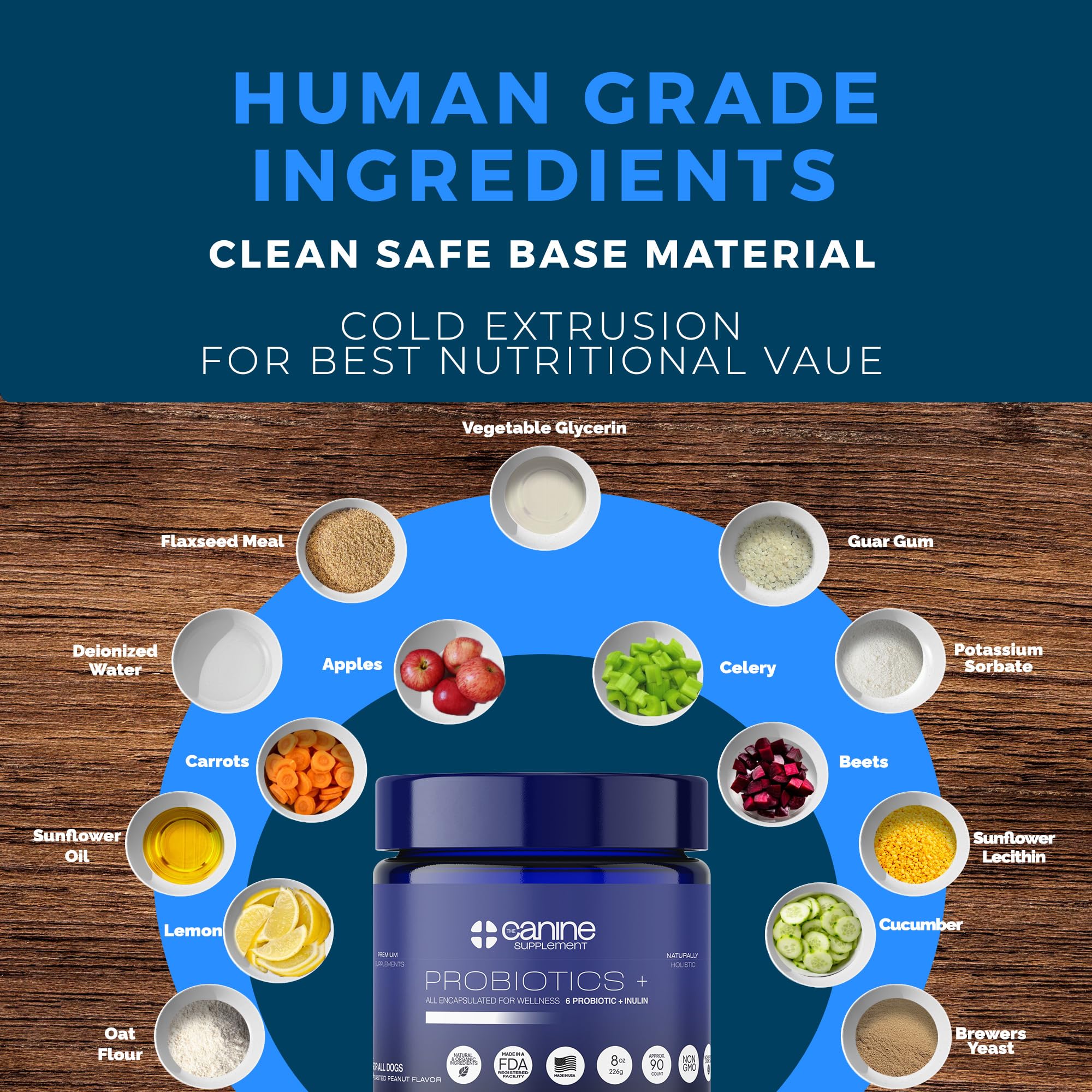 Probiotics for Dogs | Soft Chews with Digestive Enzymes, Pumpkin & Prebiotics | Supports Gut Health, Immunity, Stool Quality & Nutrient Absorption | Peanut Flavor, 90 Count - image 7