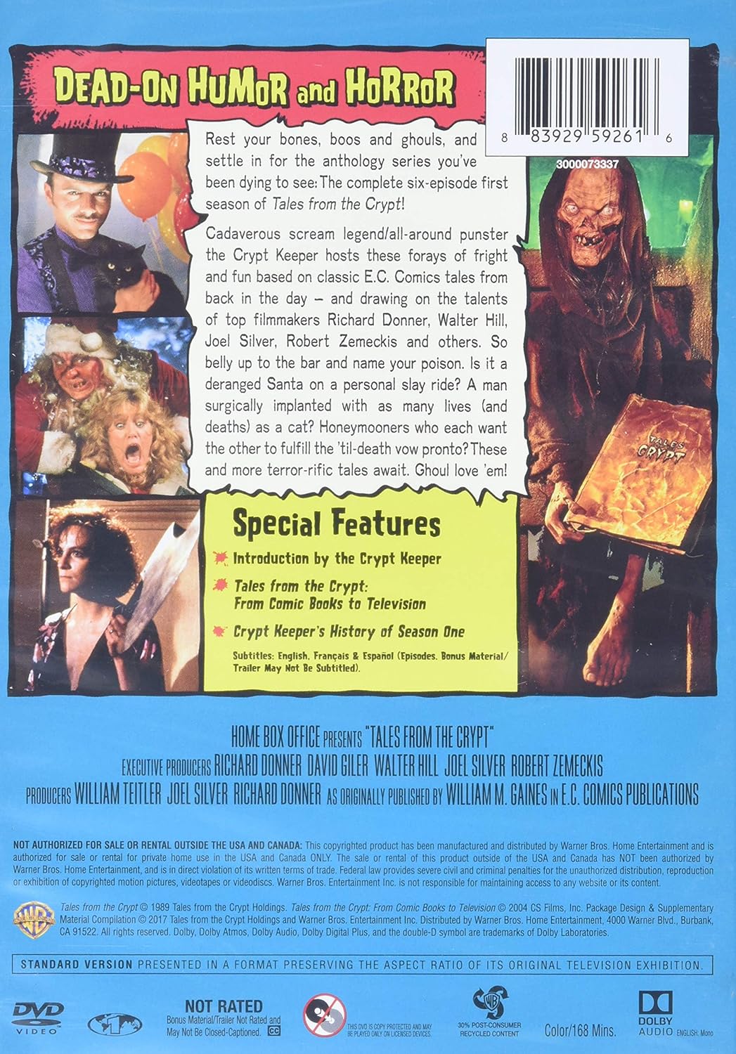 Tales From The Crypt: The Complete Series (DVD)