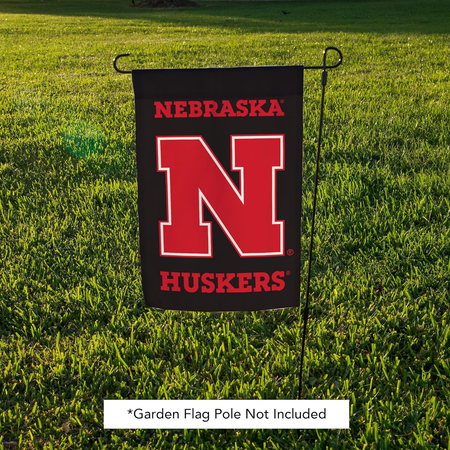 Desert Cactus University of Nebraska UN Garden Flag – 19 x 12 inch Nebraska Cornhuskers Banner, For Outdoor Display and Events (Design F) - Image 5