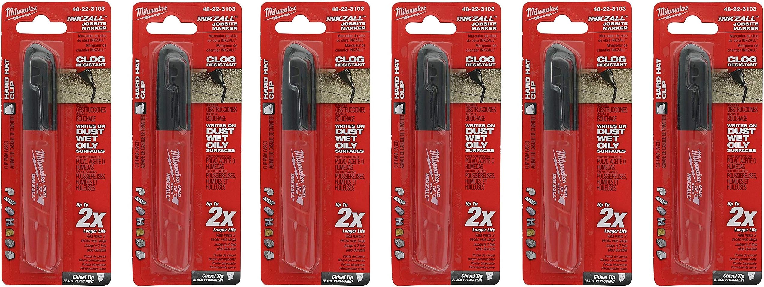 Milwaukee Electric Tools Paint Marker, Black (48223731