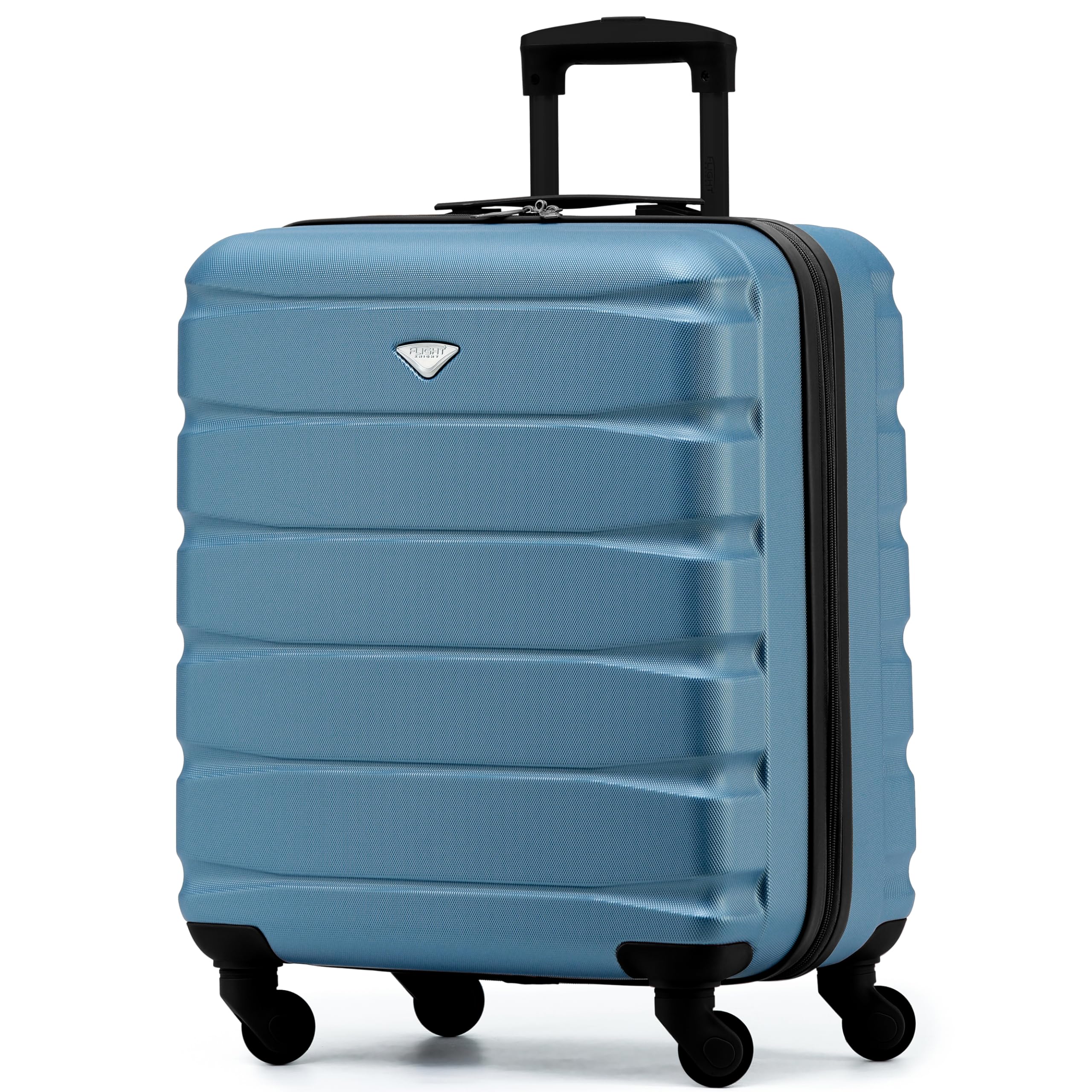 Flight Knight 56x45x25 EasyJet Cabin Bag, Jet2, British Airways Suitcase - Lightweight Small Durable 4-Wheel Cabin Case, Maximum Carry-On Size, ABS Hard Shell, 10kg Hand Luggage Bag- 56 x 45 x 25 — view 81