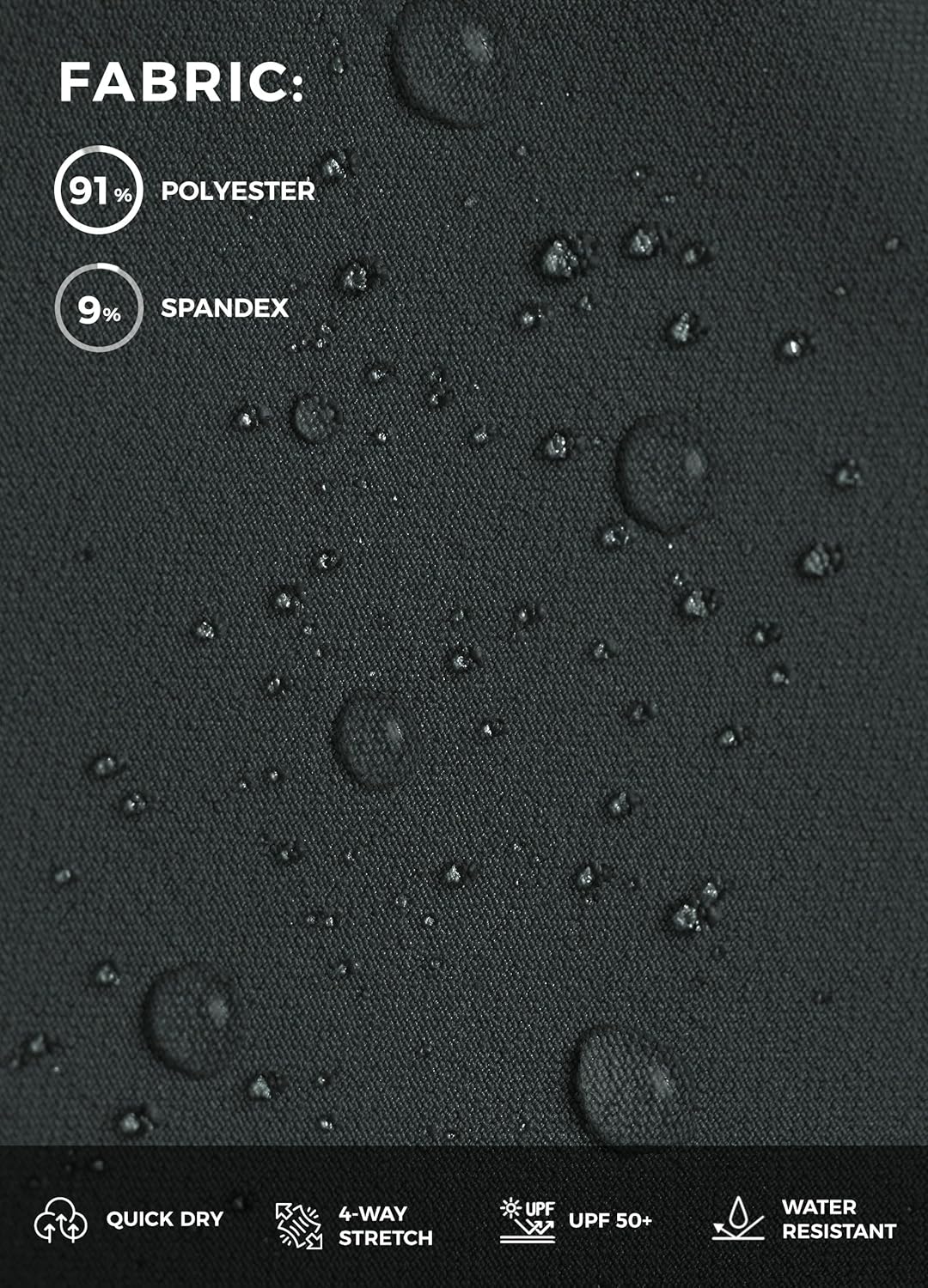 Willit Womens 15" Hiking Long Shorts Lightweight Zipper Pockets Below Knee Length Cargo Quick Dry Water Resistant - Image 4