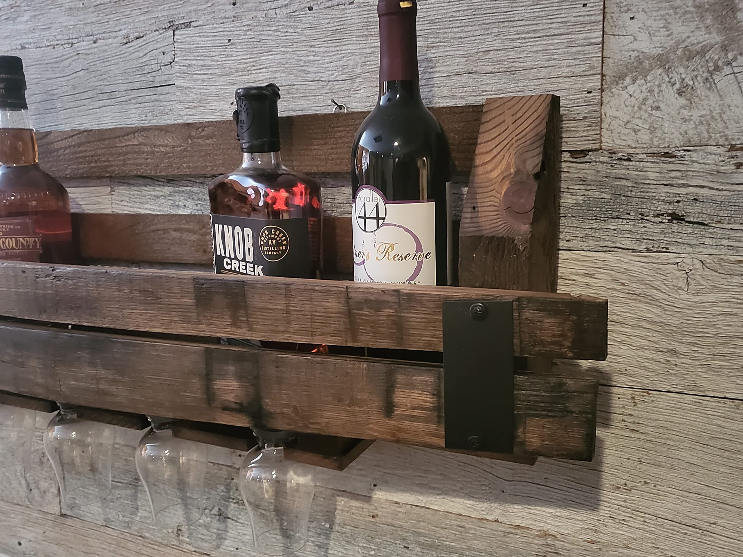 Whiskey Stave Shelf