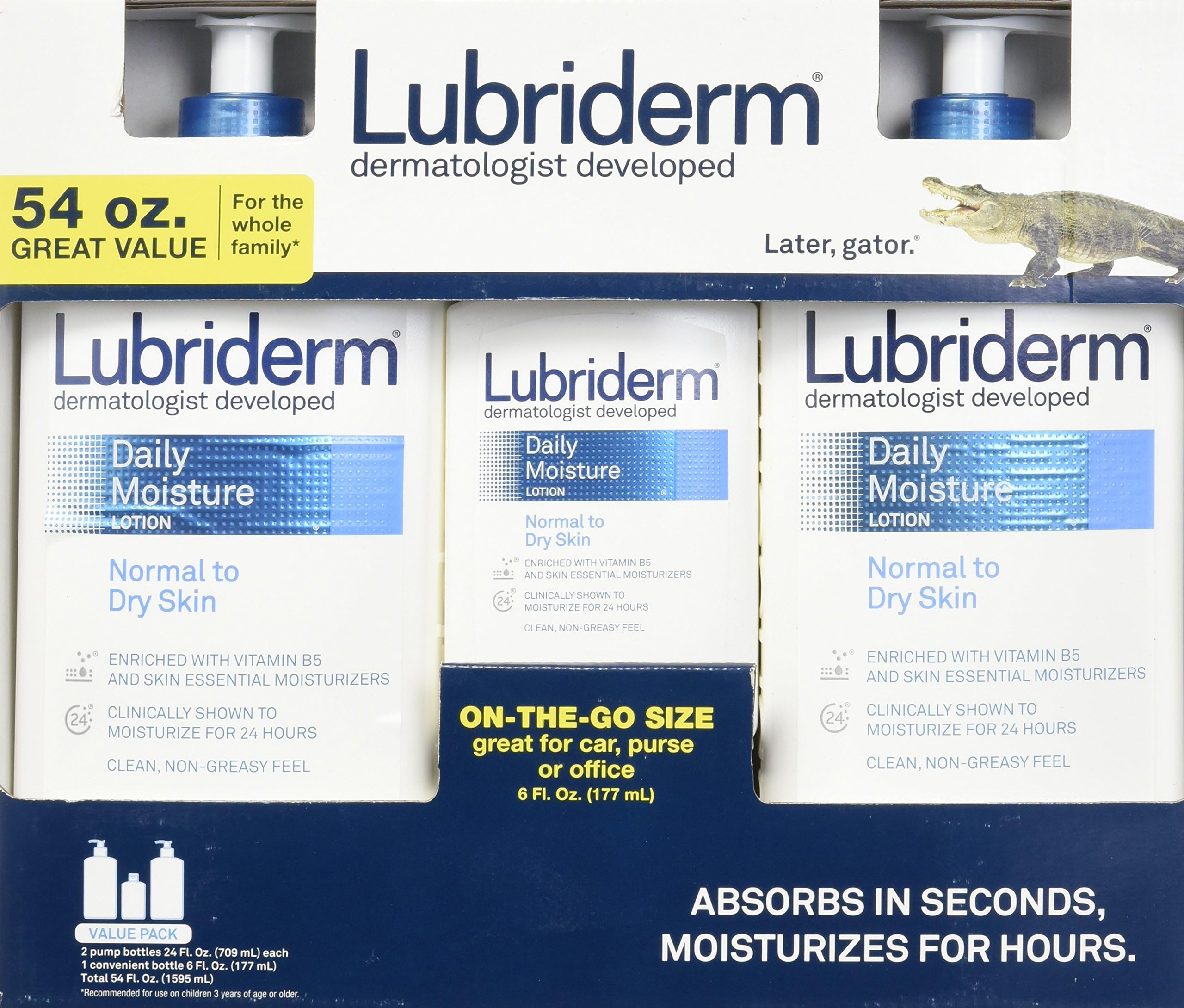 lubriderm pack