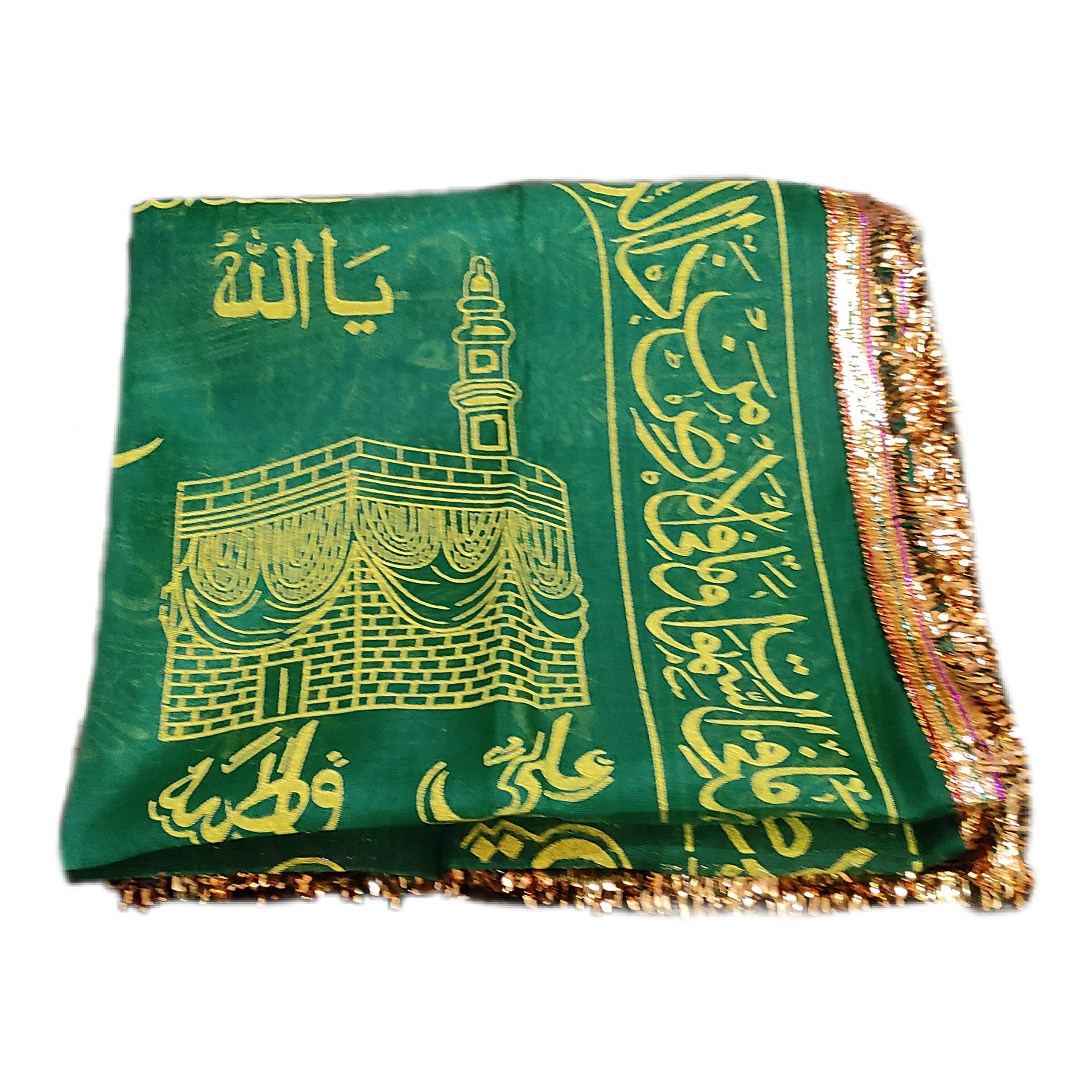 Visalaksa ATTIRE Dargah Chaddar Dargah Chadar eid Special Dargah Chunari for Ajmer Sharif Dargah, Color- Green-image-33