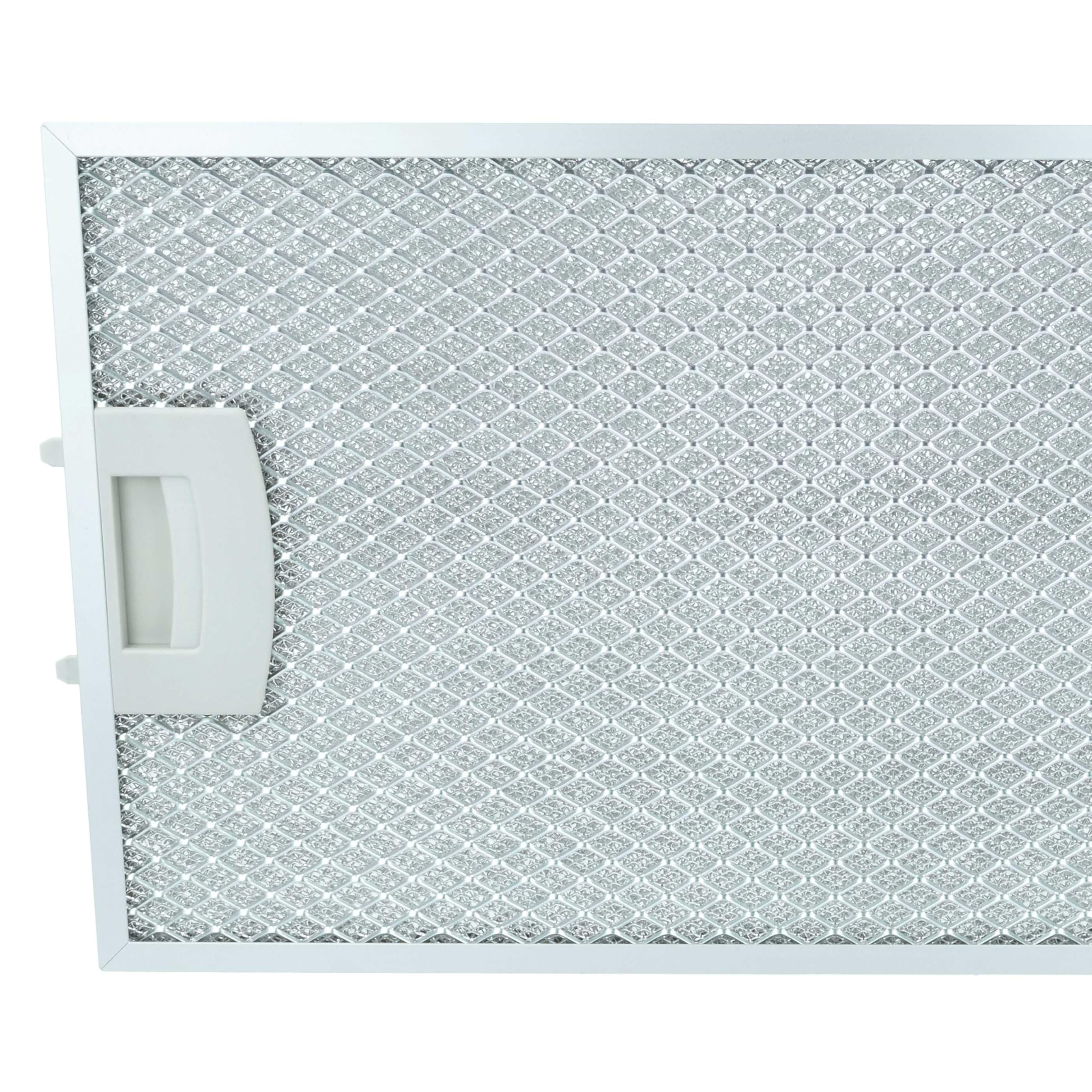 vhbw 3 x filtr metalowy filtr przeciwtłuszczowy kompatybilny z Siemens LI46630SD04, LI46630SD03, LI46630TI/01, LI46630TI/02, LI46630SD01 okap kuchenny, metal
