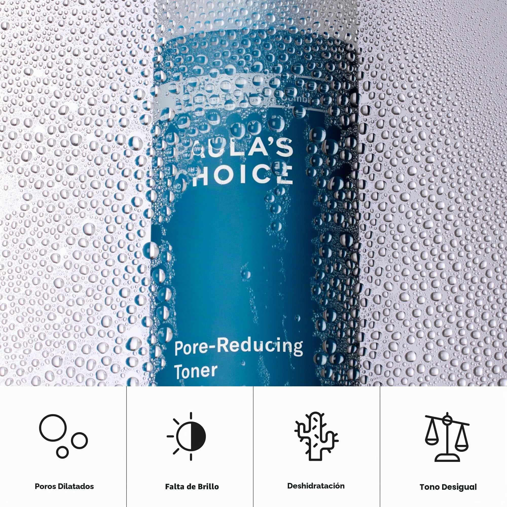 Paula's Choice SKIN BALANCING Tónico Facial - Tónico Ligero Que Reduce la Grasa & Combate las Imperfecciones, los Puntos Negros y los Poros - con Niacinamida - Pieles Mixtas a Grasas - 190 ml