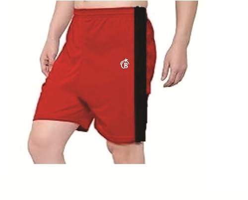 Image of BLUE STAR SHARK Athletic Sports Short || Shorts for Men with Zip Pockets ||Quick Dry || Lightweight Activewear Shorts