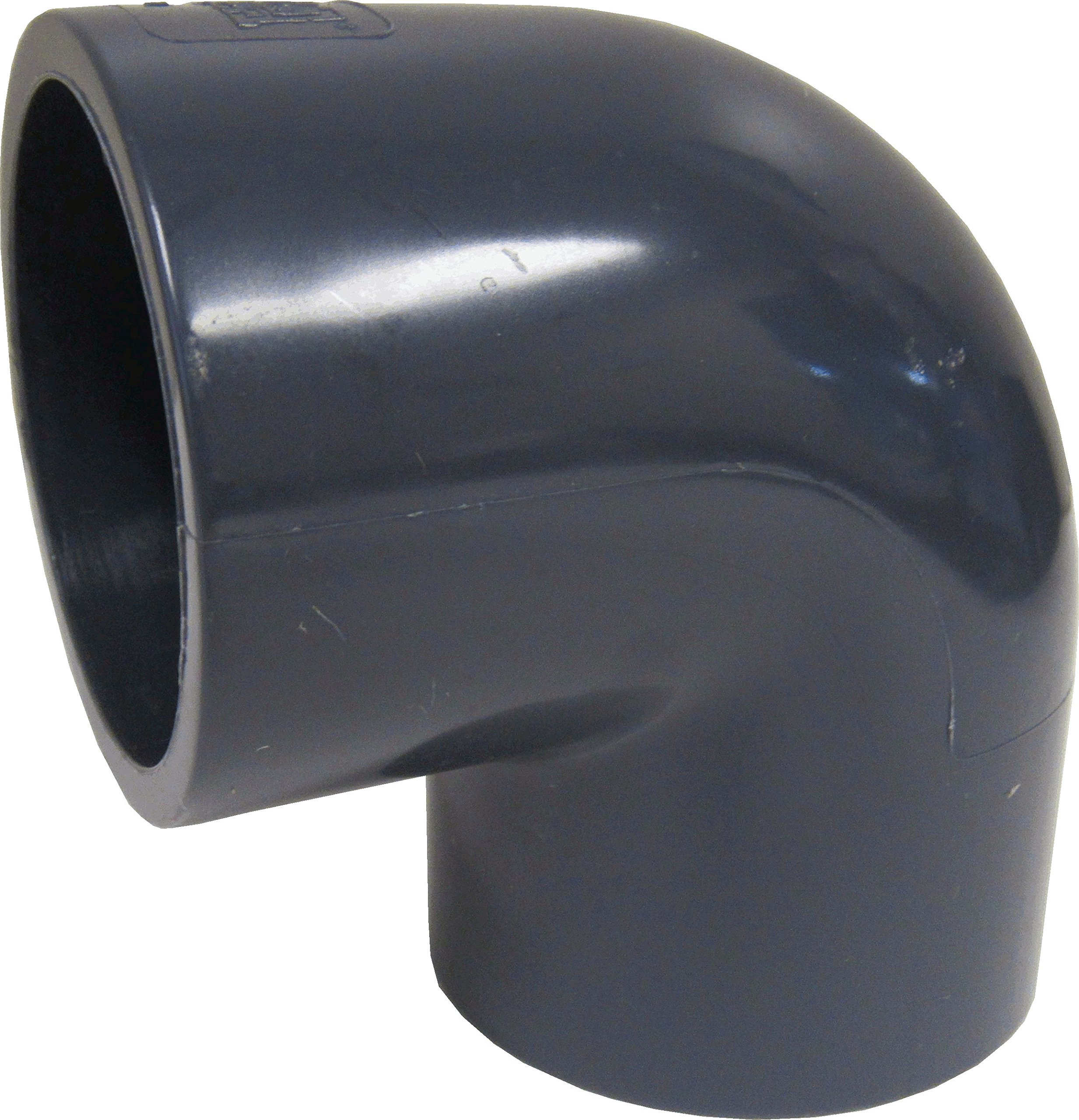 Snapklik.com : (5 Pack) ERA Sch 80 PVC 2 Inch 90 Degree Elbows, Socket
