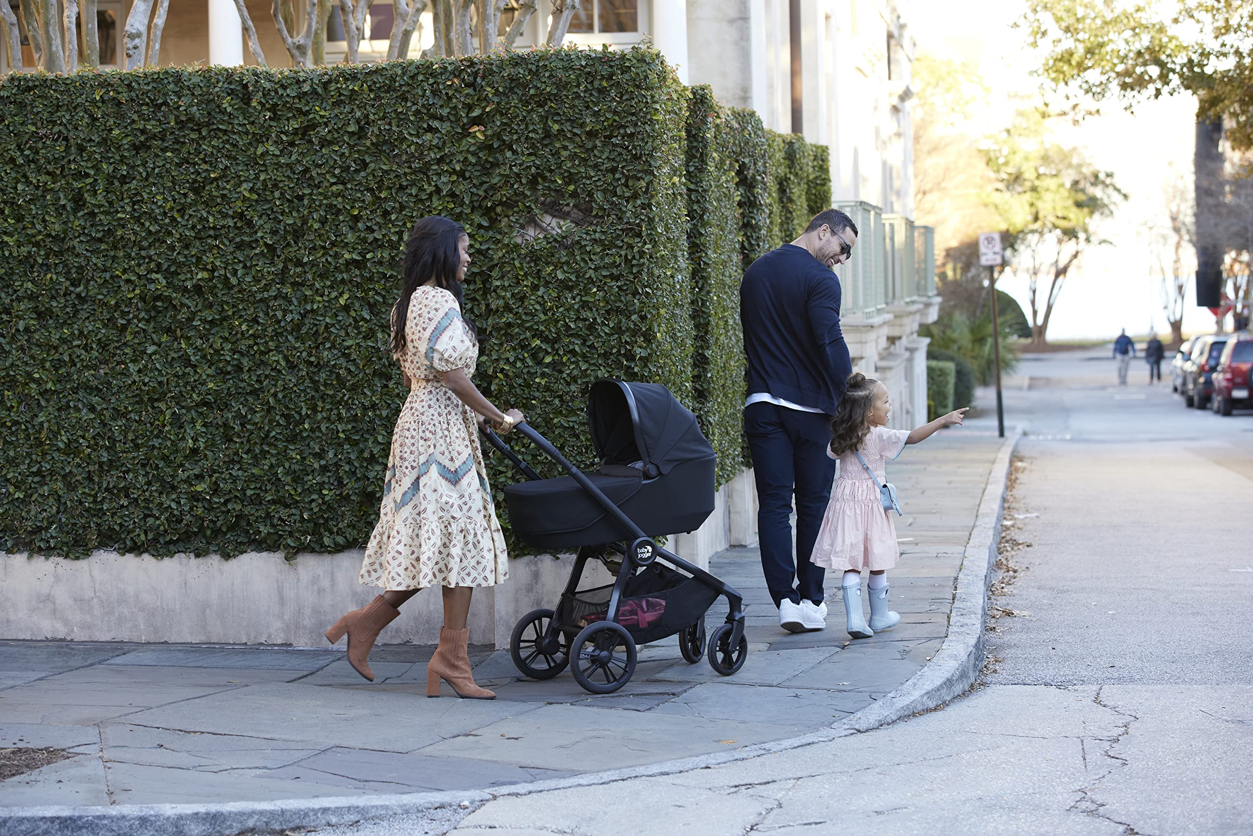 BABY JOGGER Culla pieghevole per passeggini City Sights, neonato fino a 9 kg, colore: nero intenso