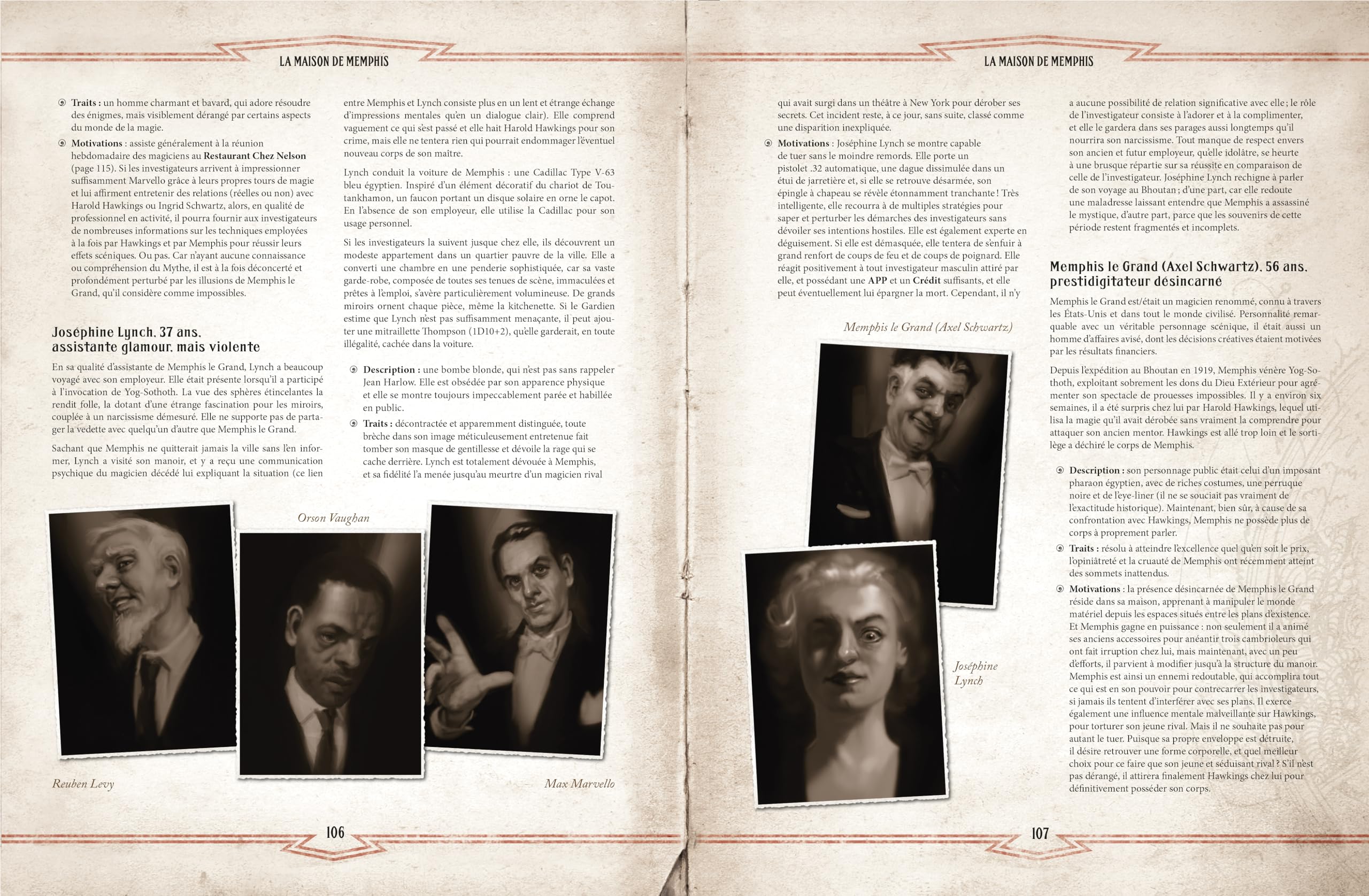 Asmodee Edge Entertainment Cthulhu: Die Heimat der Schreckenden – Gesellschaftsspiele – Rollenspiele – Ermittlungsspiele ab 14 Jahren – 1 bis 6 Spieler – französische Version
