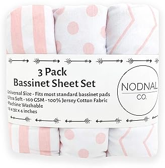 round bassinet sheets
