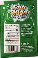 Vista 8 de TILTAY POP BOOM Popping Candy - Surtido de 4 sabores, fresa, cereza cola, manzana verde, frambuesa azul, 16 paquetes, 5.28 onzas