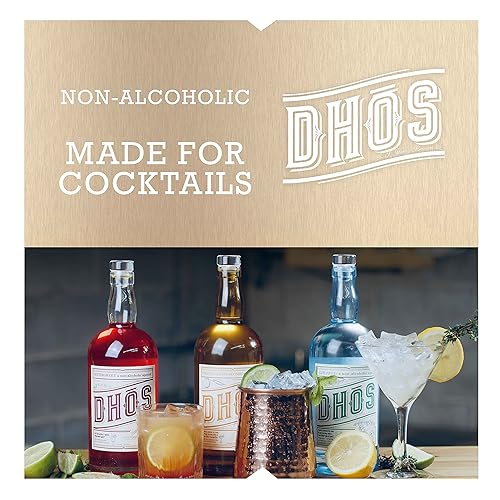 Miniatura 6 de Dhos Gin Free - Ginebra artesanal sin alcohol con sabores naturales de especias y tierra sin alcohol para mezclar deliciosas maquetas -