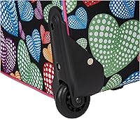 Vista 3 de Rockland Juego de equipaje vertical Jungle Softside, Nuevo corazón, Juego de equipaje vertical Jungle Softside