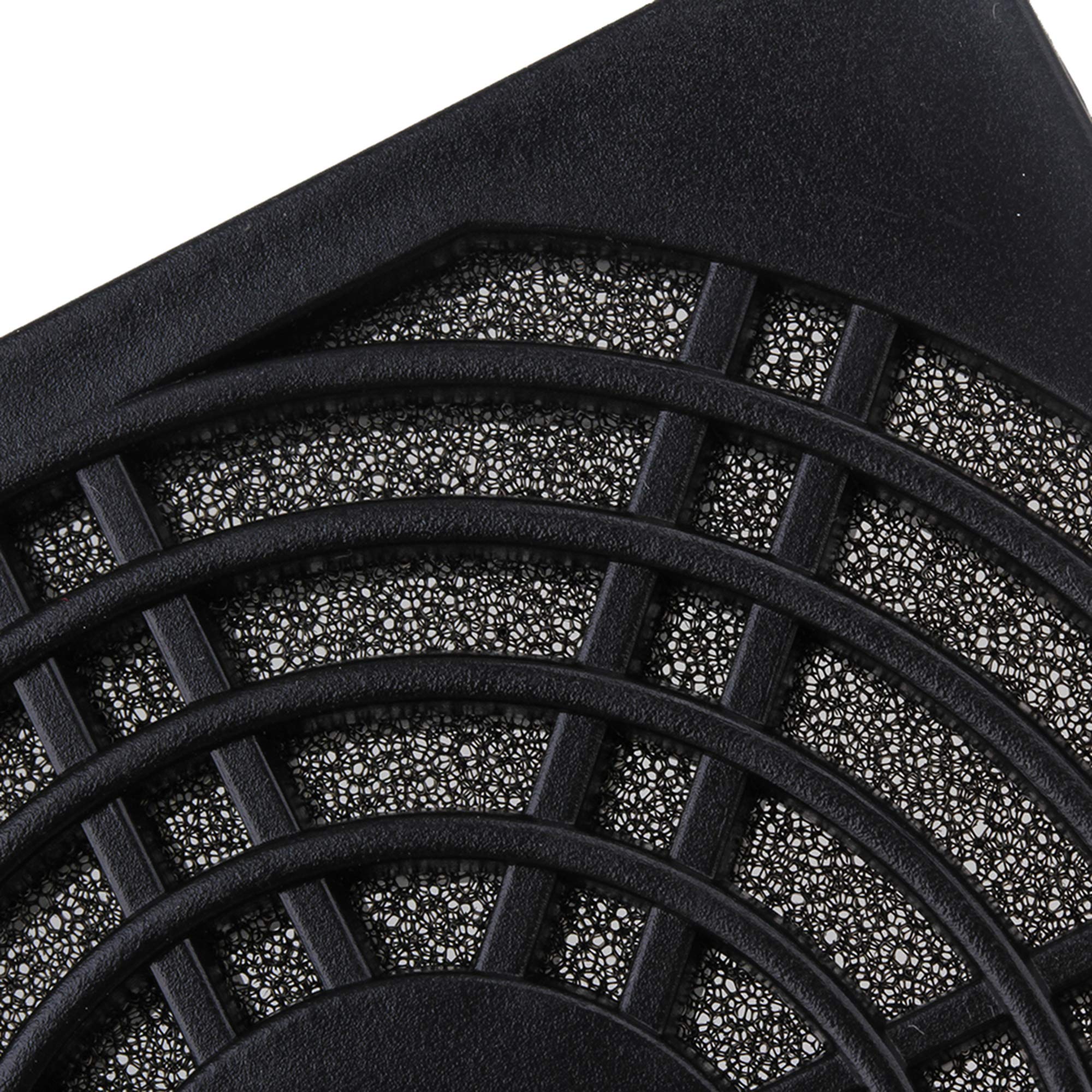 Parrilla de filtro de ventilador para computadora de 3.150 in, paquete de 5 5