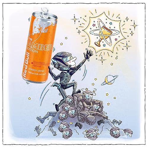 Miniatura 3 de Red Bull, Amber Edition - Bebida energizante de fresa y albaricoque, 8.4 onzas líquidas (paquete de 24)