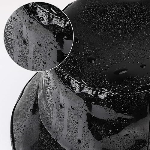 Miniatura 4 de Sombreros de lluvia impermeables para mujer, sombrero de ala ancha, gorra de lluvia