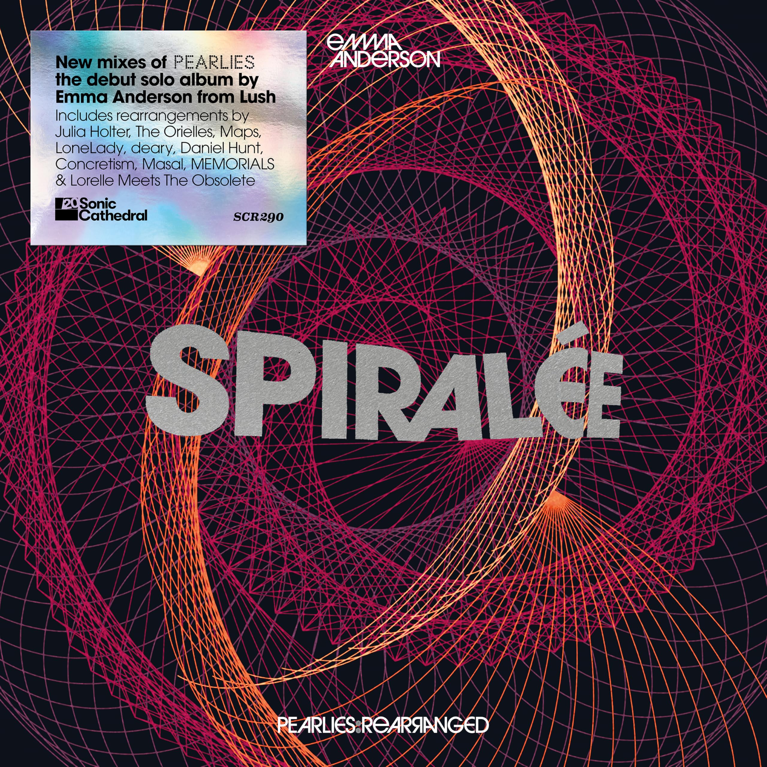 Emma Anderson Spirala©e: Pearlies Rearranged CD SCR290 NEW