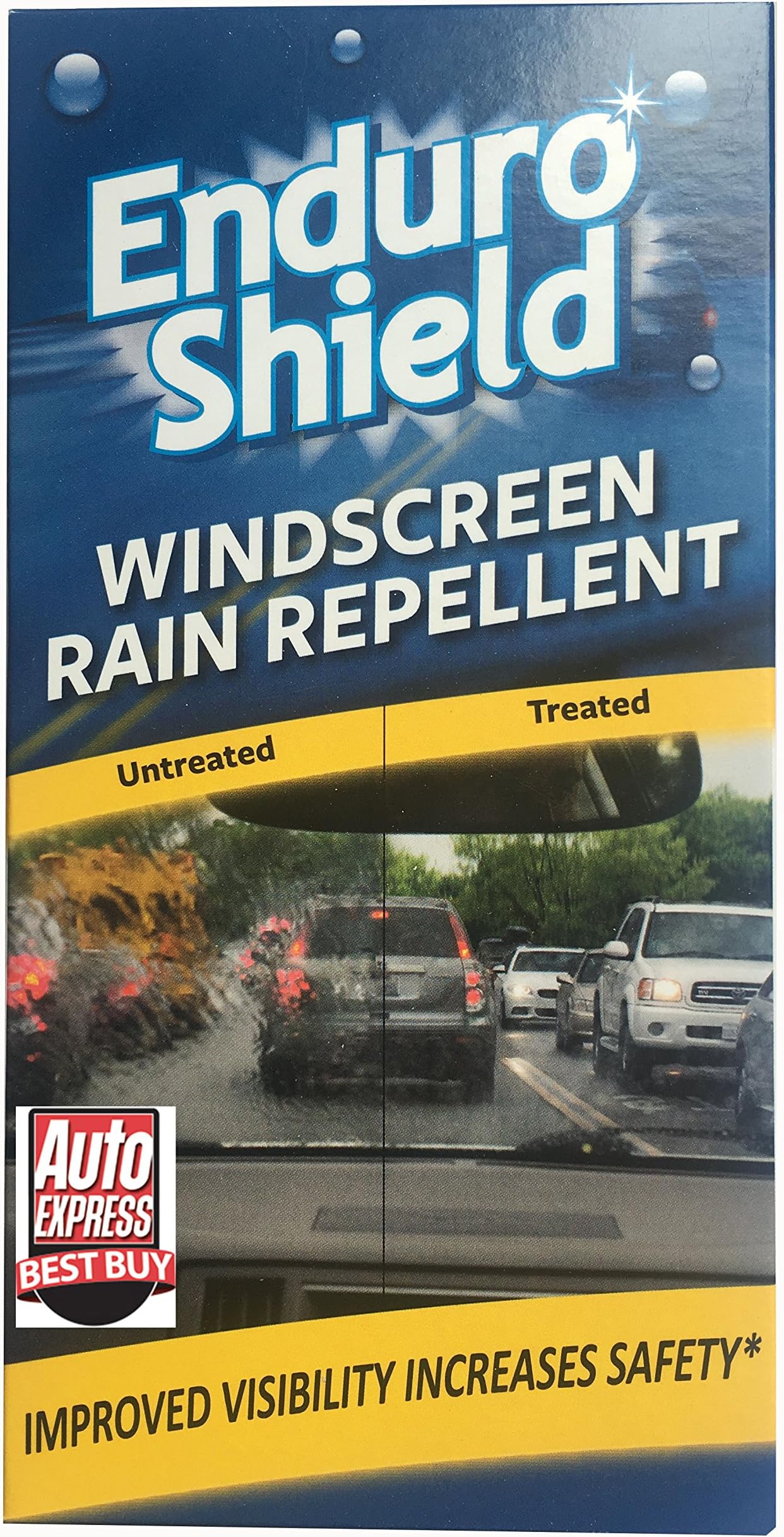 ENDUROSHIELD AUTO - HIGH PERFORMANCE RAIN REPELLANT AND GLASS PROTECTION