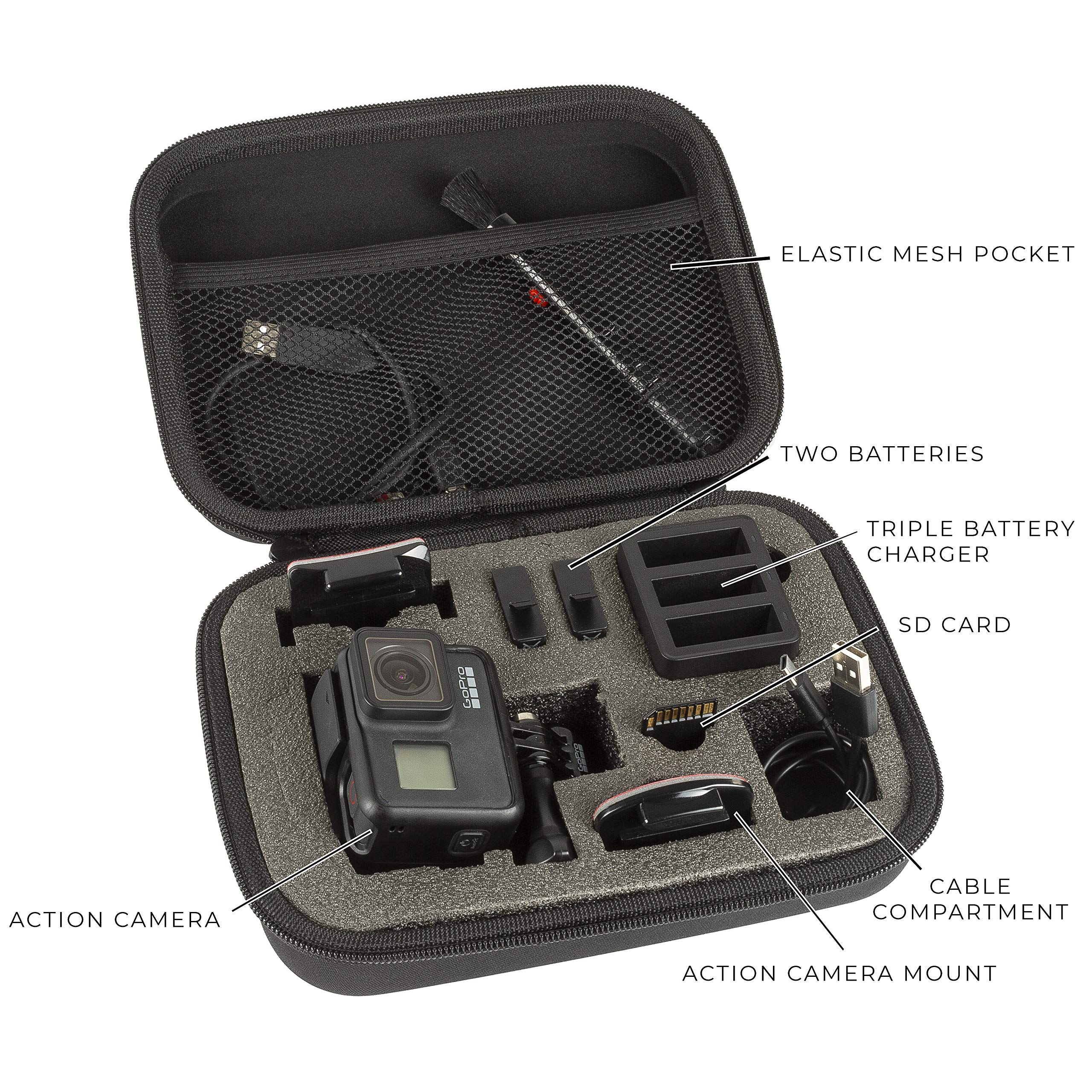 GoPro ケース&amp;バッテリー TELESIN GoPro Hero 13 12 11 10 9 用 バッテリーカバー