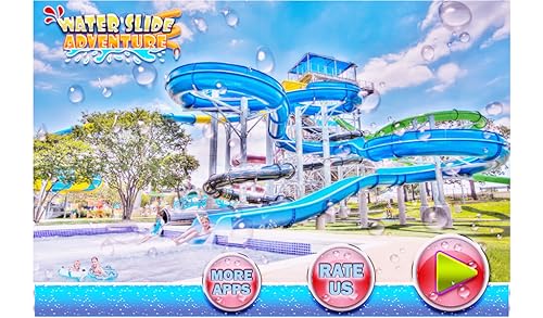Slippery Water Slide : Fun Aqua-Park Race Adventure 3D