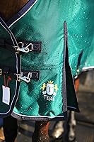 Vista 4 de T TEKE Mantas de participación de caballos Deluxe, 1200D impermeables y transpirables para el cuidado de caballos con relleno de 200 gramos