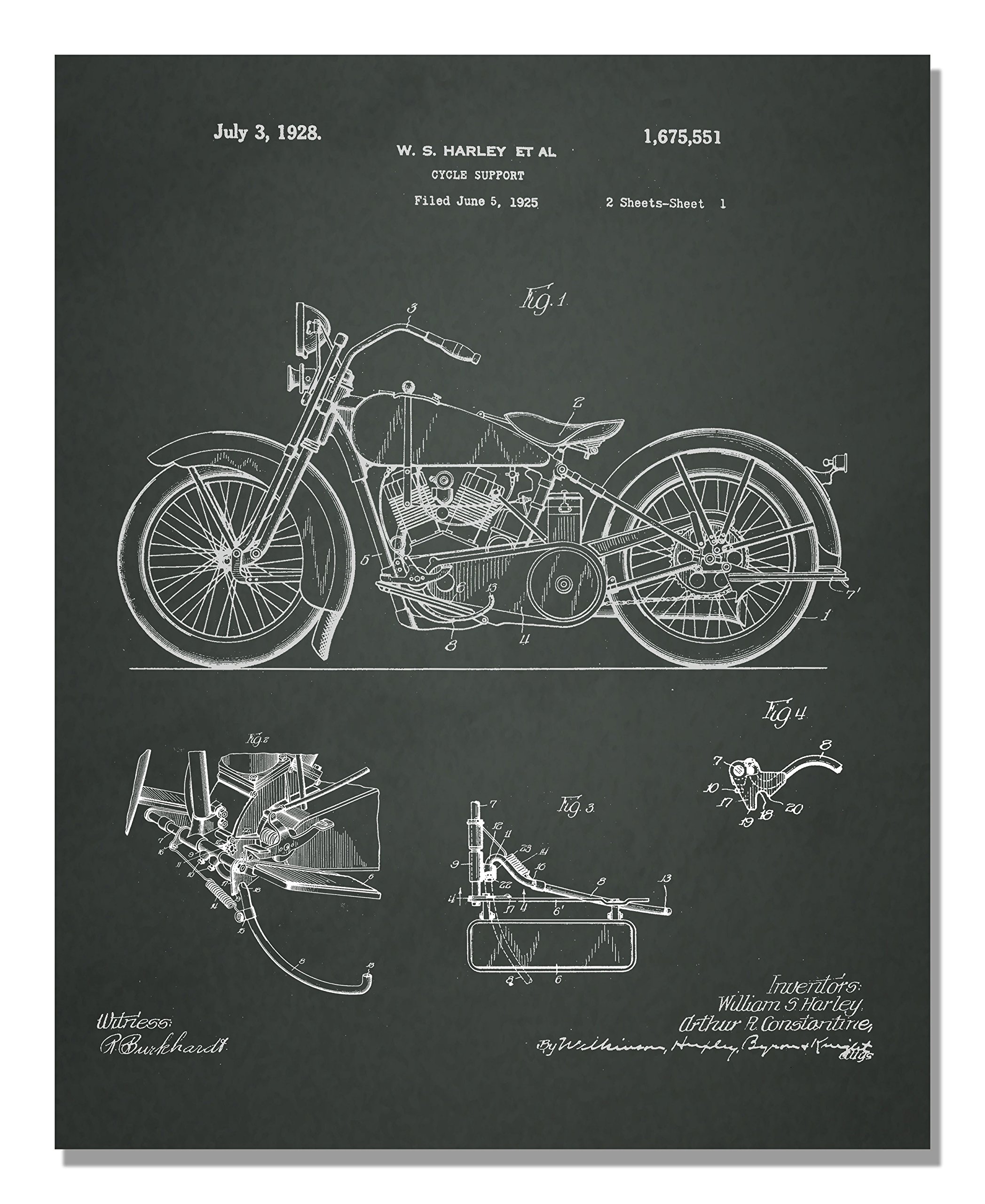 インテリア小物 Harley-Davidson 黒板