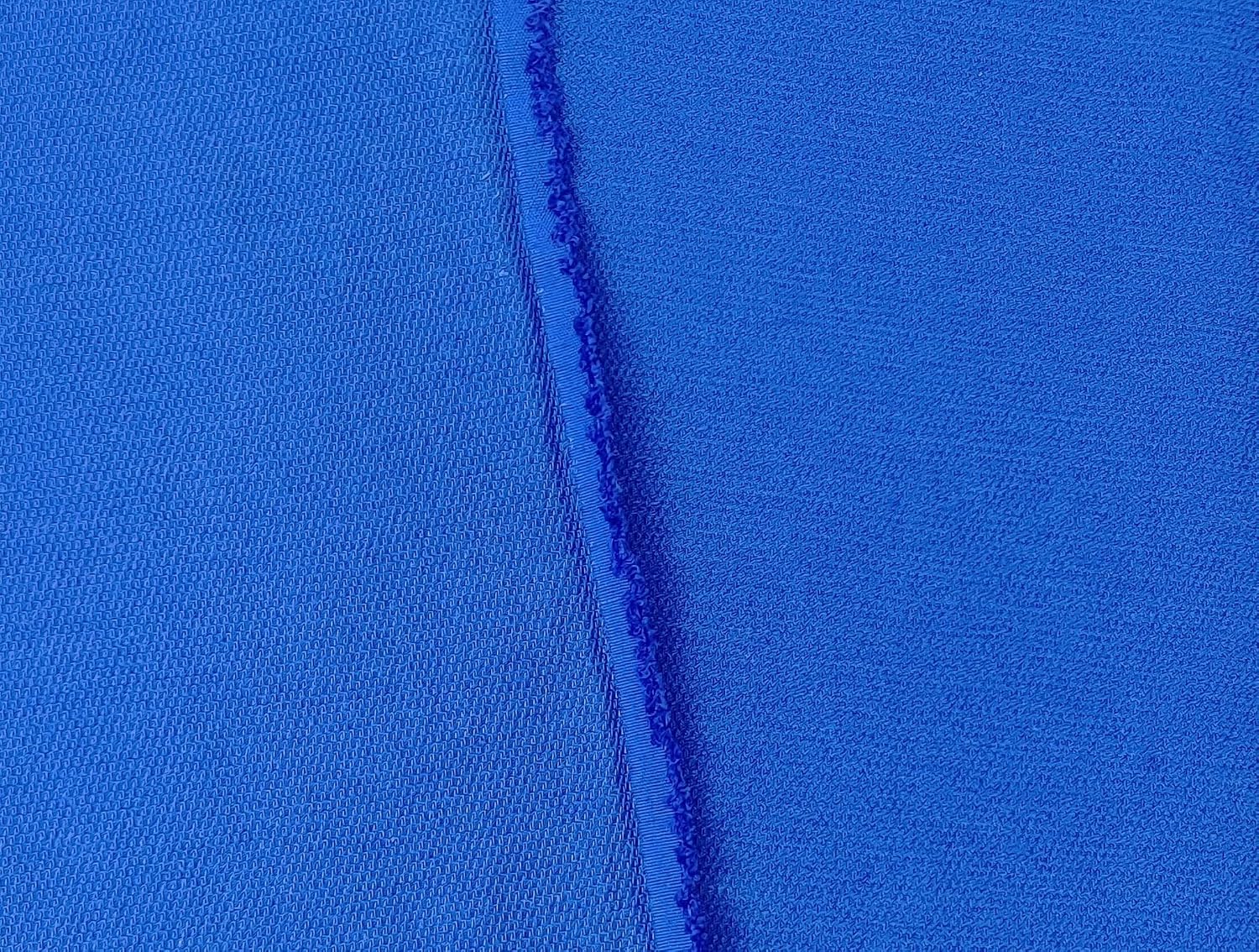 Premium Linen Rayon Tencel Dobby Stretch Fabric - Soft, Breathable, Versatile Material for Clothing and Crafts 7232 7233 Blue