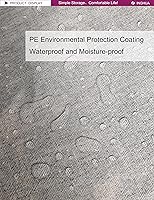 Vista 7 de Cesta de almacenamiento rectangular de tela, organizador de cesta para juguetes, libros, ropa, regalos, mascotas - Perfecta para el hogar, oficina