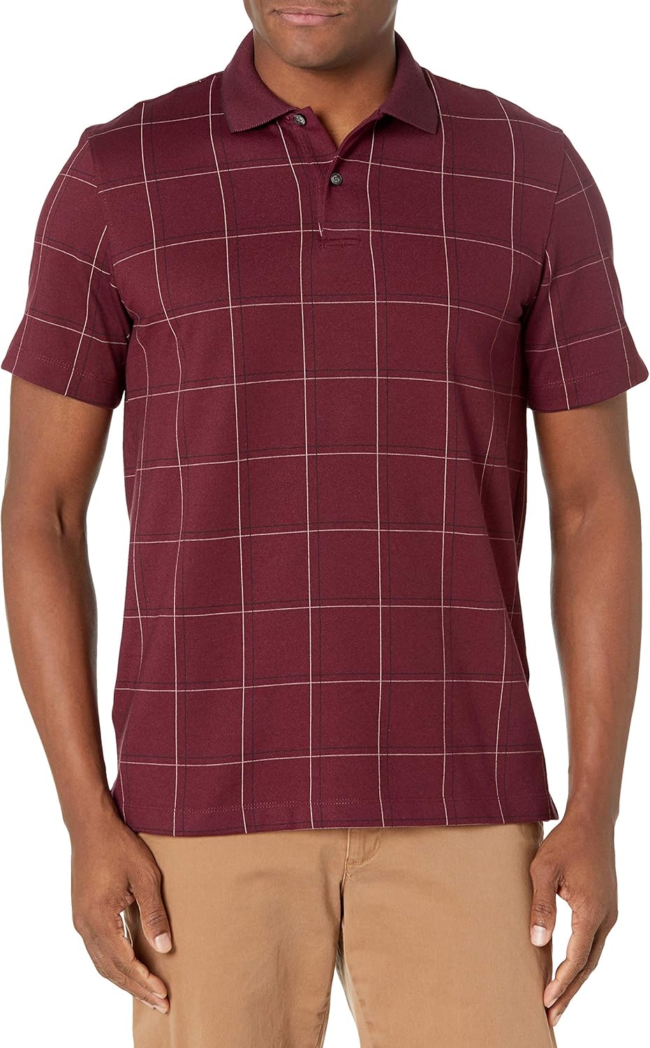 Van Heusen Polo de manga corta flexible para hombre Amazon.es Ropa