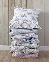 Vista 12 de Laura Ashley Home - Juego de edredón individual, ropa de cama reversible de algodón con flores, decoración del hogar para todas las estaciones