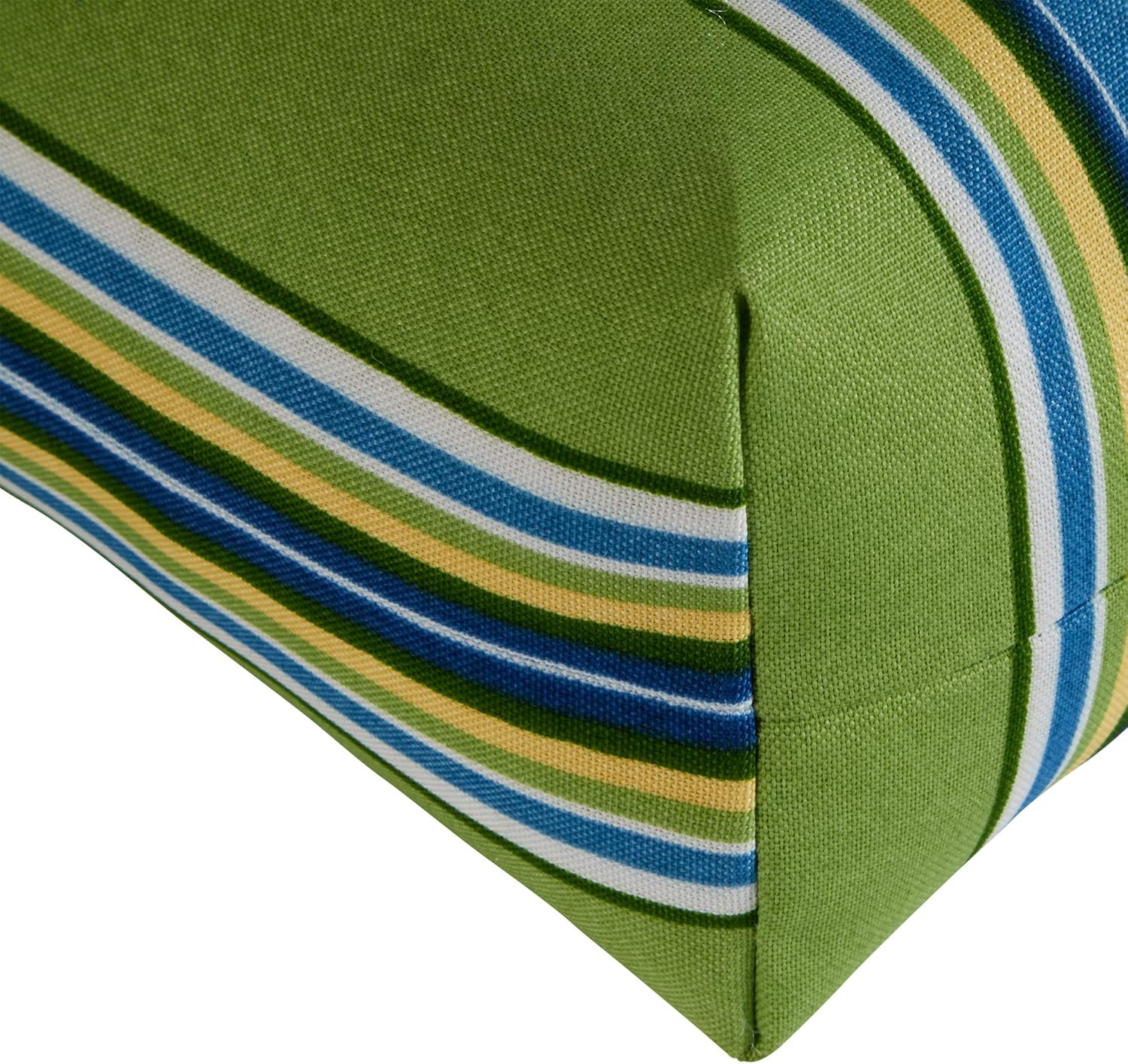 South Pine Porch Outdoor Seat/Back Chair Cushion, 1 Count (Pack of 1), Cayman Stripe