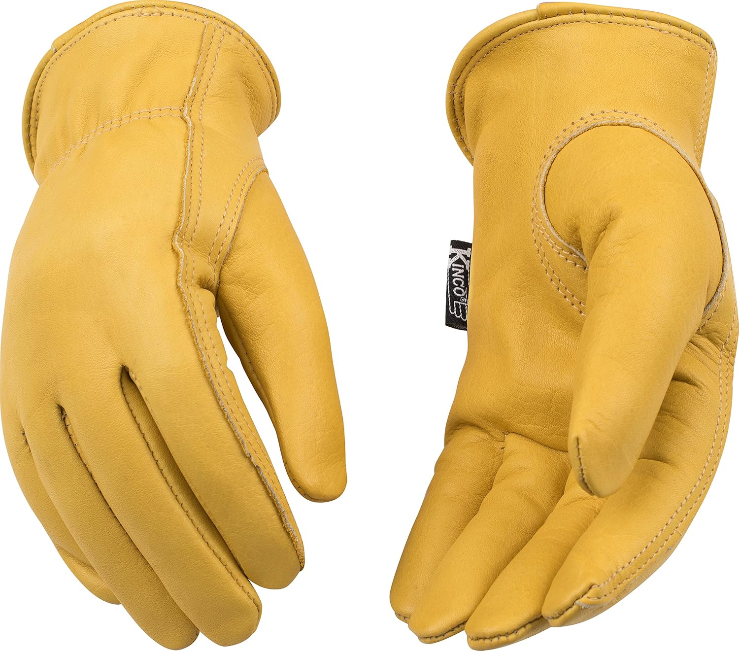 Kinco 98RLW Lined Grain Cowhide Leather Cold Weather Women's Glove, Work, Small, Purple (Pack of 6 Pairs)