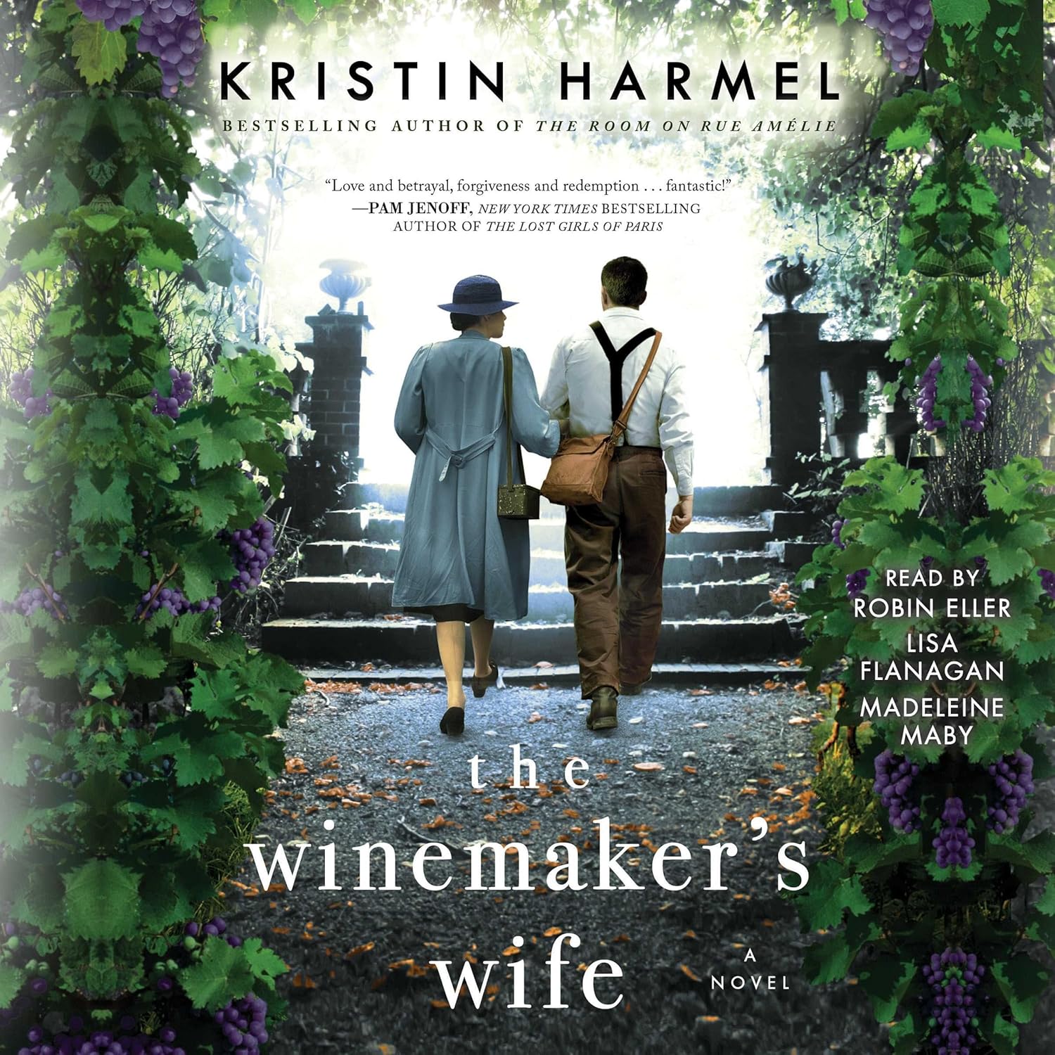 The Winemaker's Wife Audiobook: WWII Historical Fiction in Champagne France by Kristin Harmel