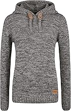 Oxmo Philla Women's Chunky Knitted Sweater with Hood Pullover Knitwear
