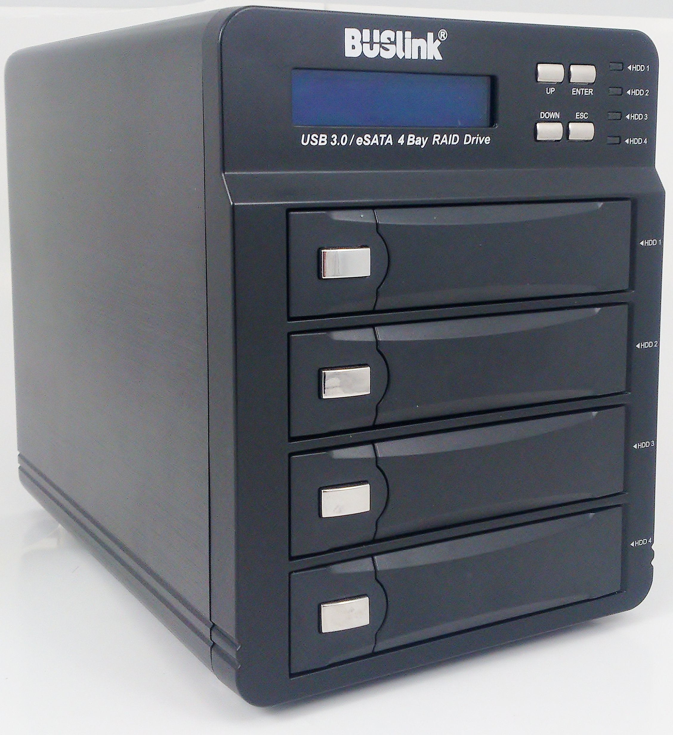 Amazon | BUSlink 4-Bay RAID USB 3.0/eSATA 外付けデスクトップハード 