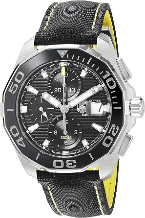 TAG Heuer Mens CAY211A.FC6361 Aquaracr Analog Display Swiss Automatic Black Watch