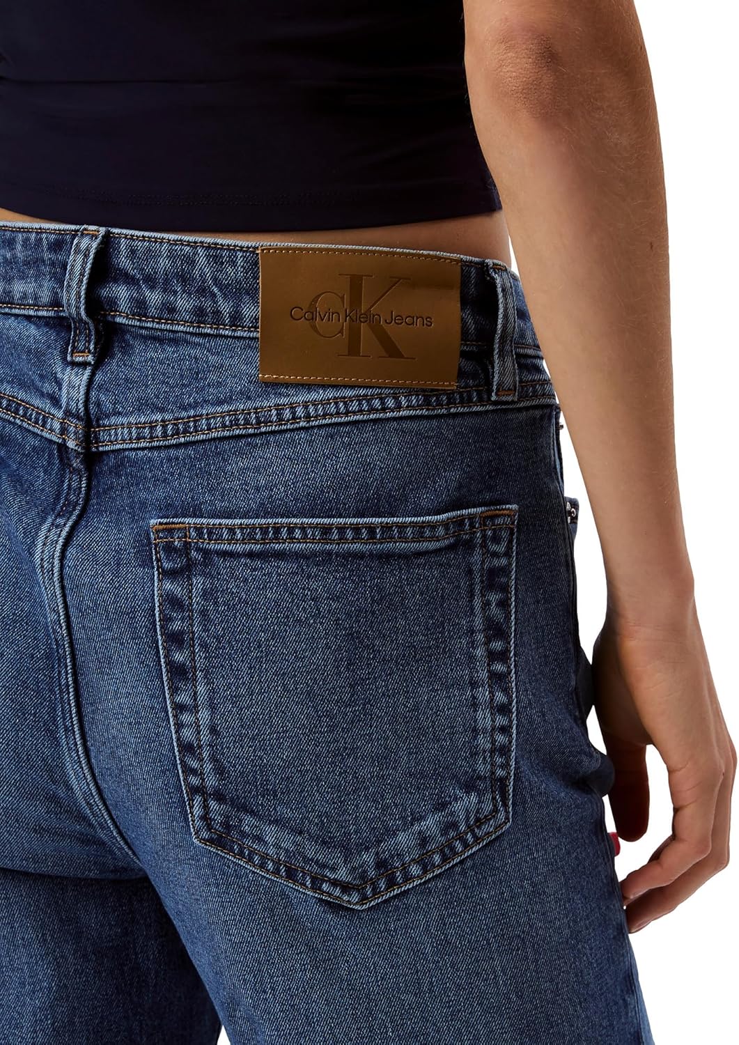 Calvin Klein Jeans Womens 90s Straight Jeans - Image 3