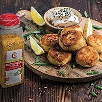 Vista 6 de Lawry's Condimento de ajo asado con un toque de sal marina, 24.5 onzas, un recipiente de 24.5 onzas de condimento de ajo tostado bajo en sodio