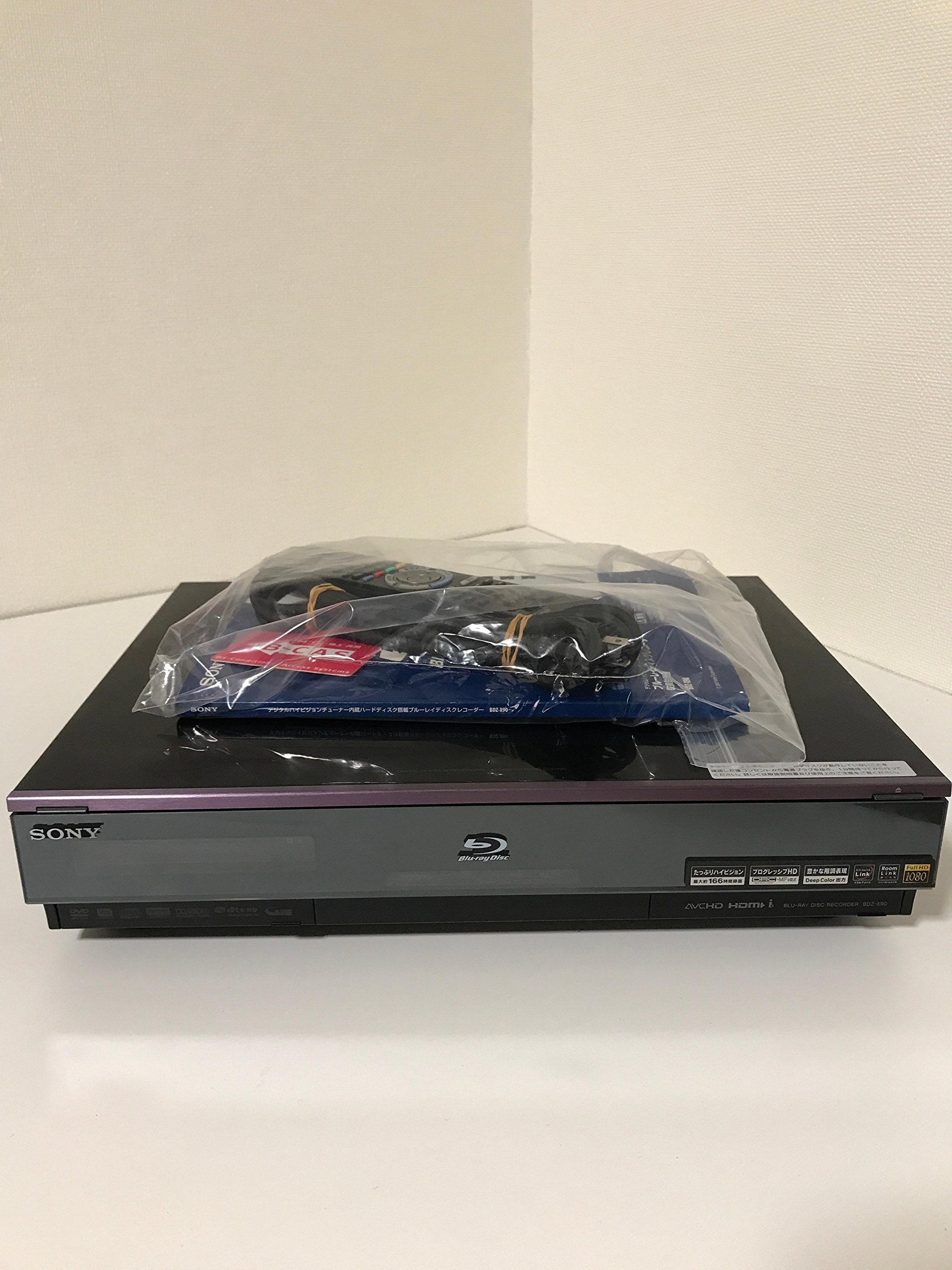 Amazon | SONY 500GB 2チューナー ブルーレイレコーダー BDZ-X90 