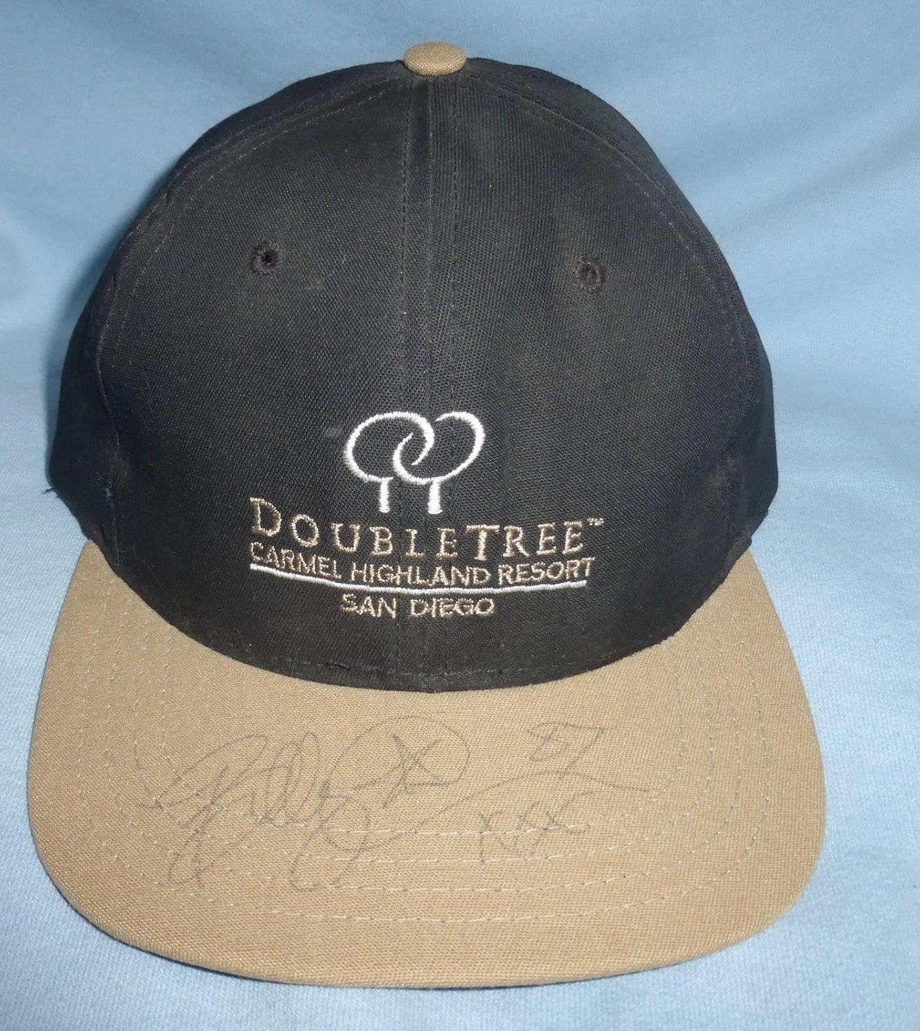 Billy Davis Signed Football Golf Hat 